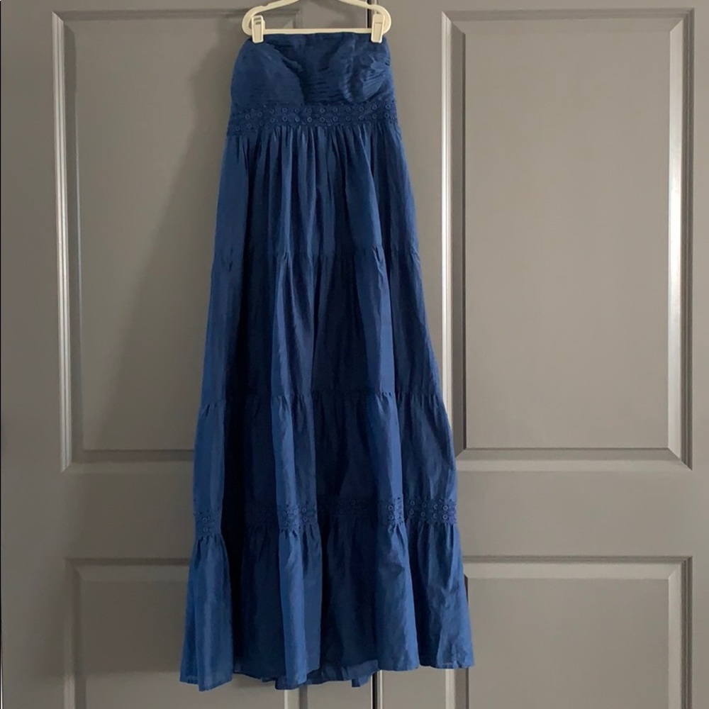 Strapless maxi dress!!